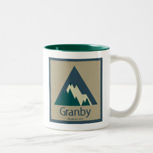 Granby Provincial Park Rustic Two-Tone Coffee Mug