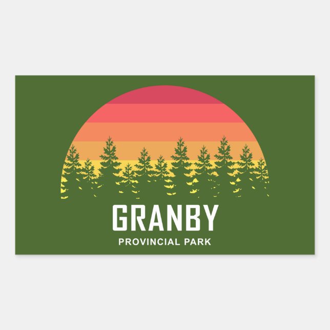 Granby Provincial Park Sticker (Front)