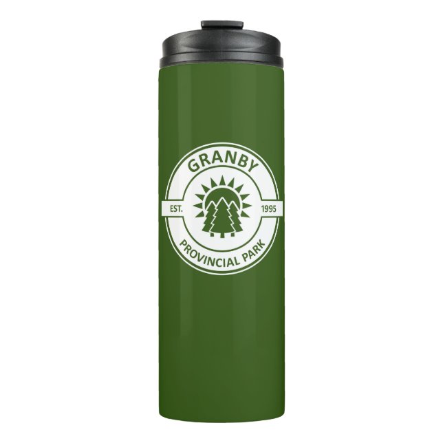 Granby Provincial Park Thermal Tumbler (Front)