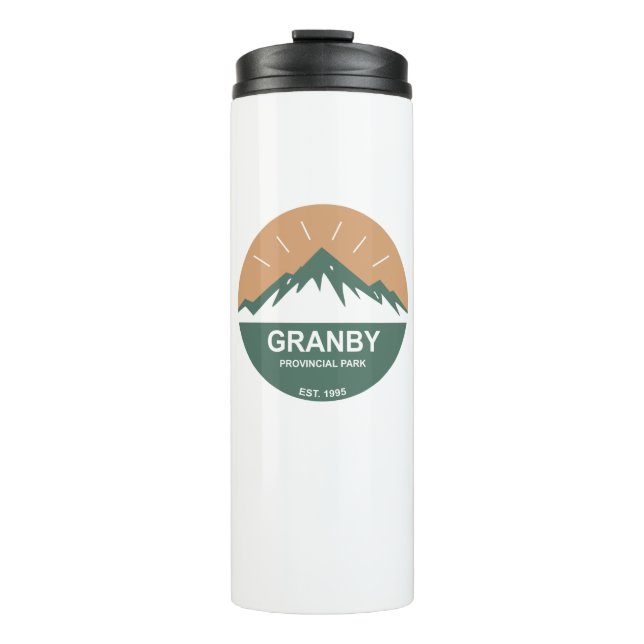 Granby Provincial Park Thermal Tumbler (Front)