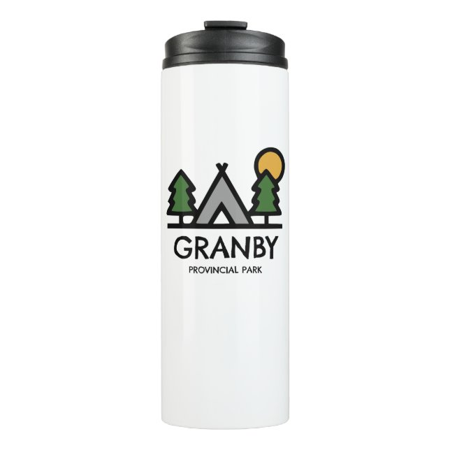 Granby Provincial Park Thermal Tumbler (Front)