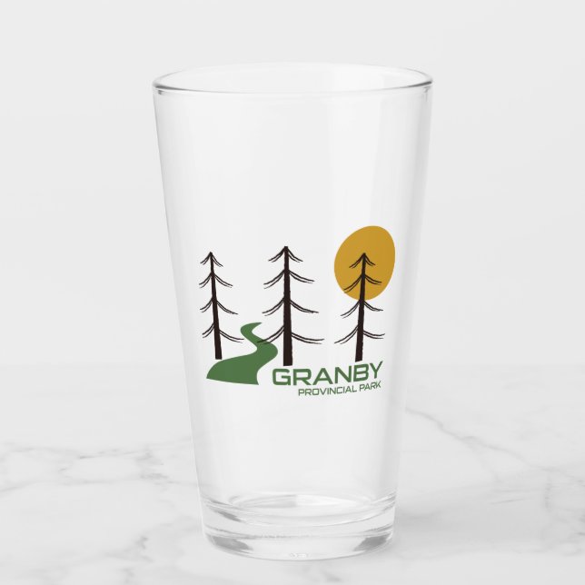 Granby Provincial Park Trail Glass (Front)