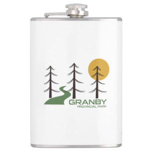 Granby Provincial Park Trail Hip Flask