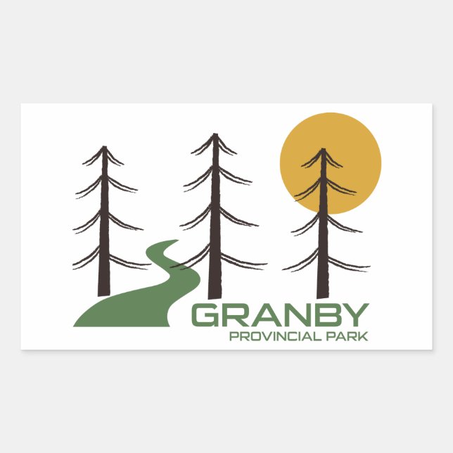 Granby Provincial Park Trail Sticker (Front)