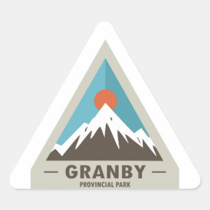 Granby Provincial Park Triangle Sticker