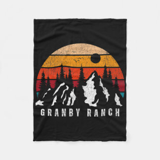 Granby Ranch Ski Resort Colorado Skiing Colorado S Fleece Blanket