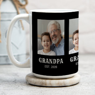 Grand[a Established Typography Black 3 Photo Coffee Mug