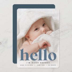 Grand accueil   Faire-part de naissance photo