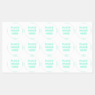 Grand adhésif circulaire / Étiquette étanche