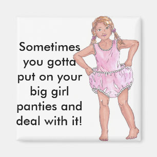 Grand aimant de fille