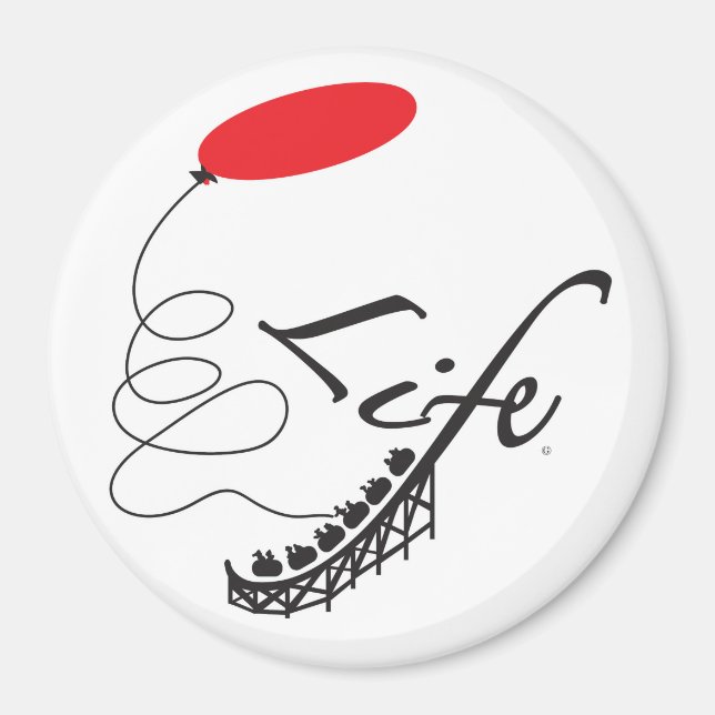 Grand aimant rond de 3 pouces (Devant)