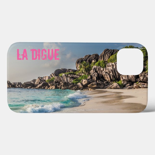 Grand Anse Seychelles La Digue Beach gift Case-Mate iPhone Case (Back (Horizontal))