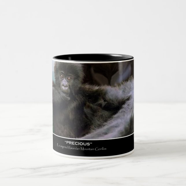 GRAND APES Mountain Gorilla Mug Collection (Centre)
