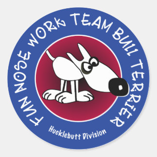 Grand autocollant brillant pour Hucklebutt Divisio