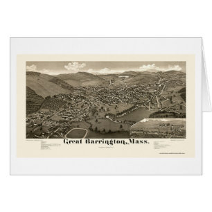 Grand Barrington, carte panoramique de mA - 1884