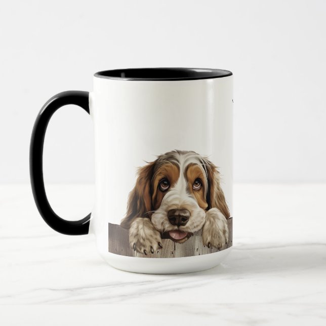 Grand Basset Griffon Vendeen Dog Mug (Left)