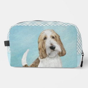 Grand Basset Griffon Vendeen GBGV Original Dog Art Dopp Kit