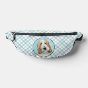 Grand Basset Griffon Vendeen GBGV Original Dog Art Fanny Pack