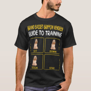 Grand Basset Griffon Vendeen Guide To Training T-Shirt