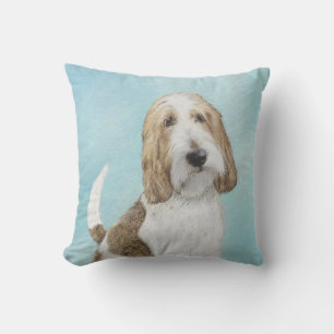 Grand Basset Griffon Vendeen - Original Dog Art Outdoor Pillow