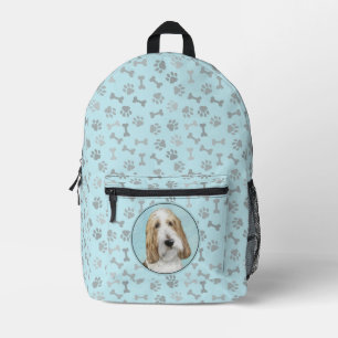Grand Basset Griffon Vendeen - Original Dog Art Printed Backpack