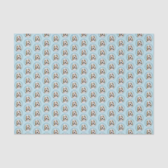 Grand Basset Griffon Vendeen - Original Dog Art Tissue Paper (Front)