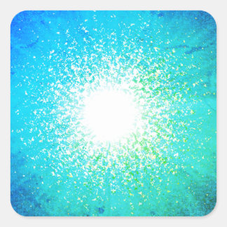 Grand Bleu Square Sticker