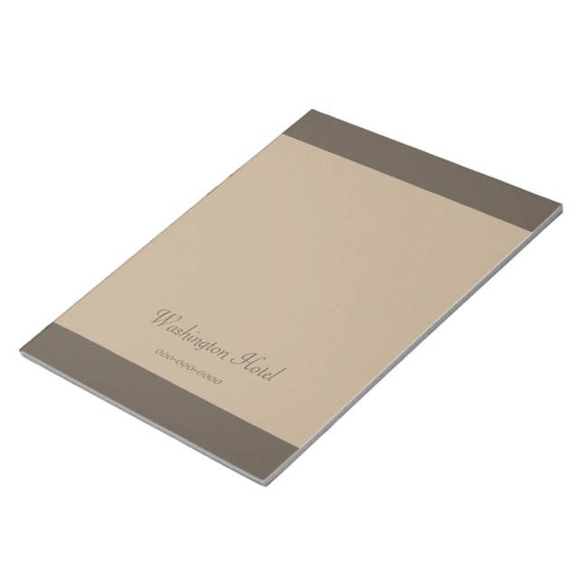 Grand bloc-notes de bureau personnalisé  (Incliné)