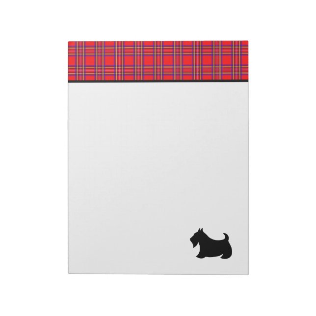 Grand bloc-notes Scottish Terrier (Tourné)