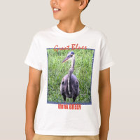 Grand Blues Pensez T-shirt vert