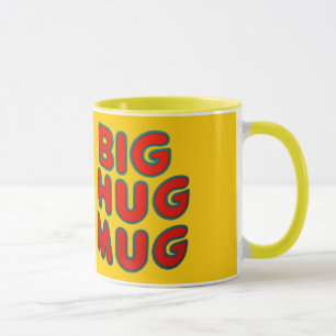 Grand cadeau de tasse de café d'étreinte