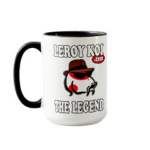 Grand café Mug - Café et Koi