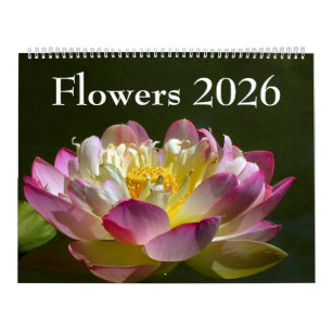 Grand Calendrier Fleurs 2026