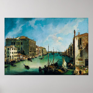 Grand Canal by Canaletto Poster