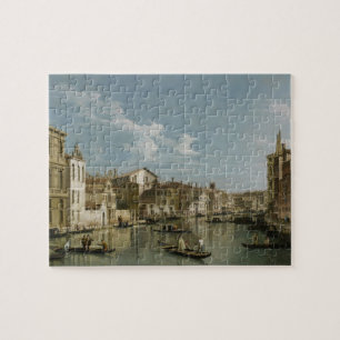 Grand Canal from Palazzo Flangini to Palazzo Bembo Jigsaw Puzzle