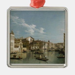 Grand Canal from Palazzo Flangini to Palazzo Bembo Metal Ornament