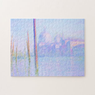 Grand Canal in Venice (by Claude Monet) Jigsaw Puzzle