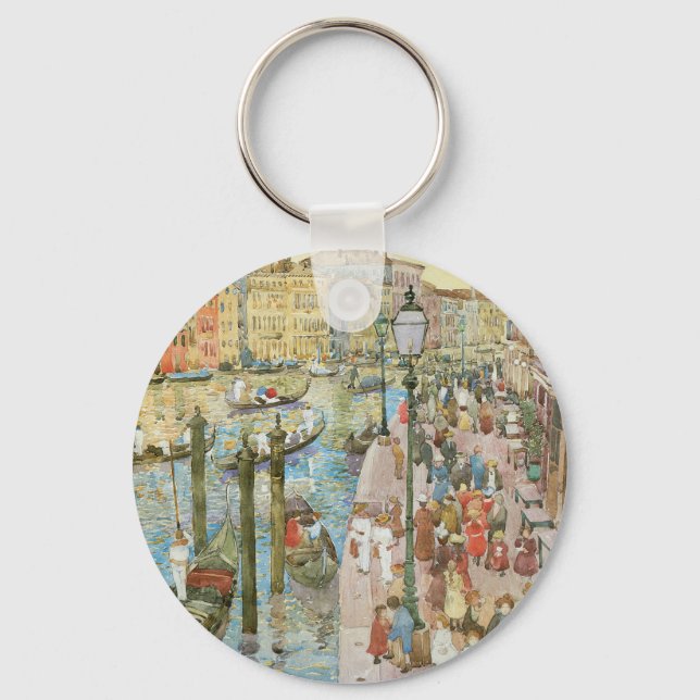Grand Canal, Venice by Maurice Prendergast Keychain (Front)