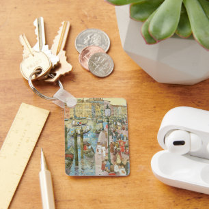 Grand Canal, Venice by Maurice Prendergast Keychain