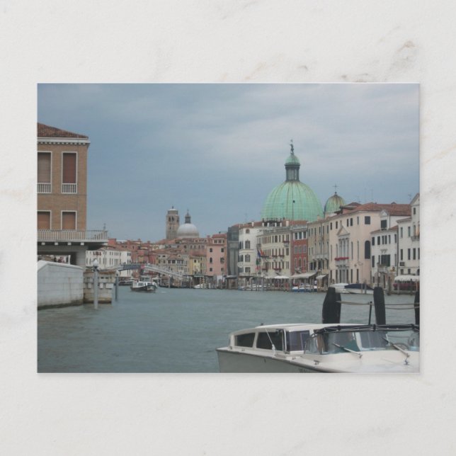 Grand Canal, Venice Italy Postcard (Front)