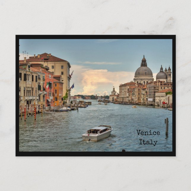 Grand Canal, Venice, Italy Postcard (Front)