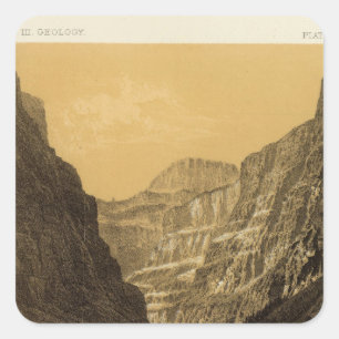 Grand Canon, Colorado River Square Sticker
