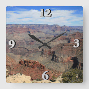 Grand Canyon 5 Square Wall Clock