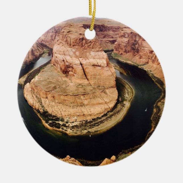 Grand Canyon 7 Ceramic Ornament (Front)