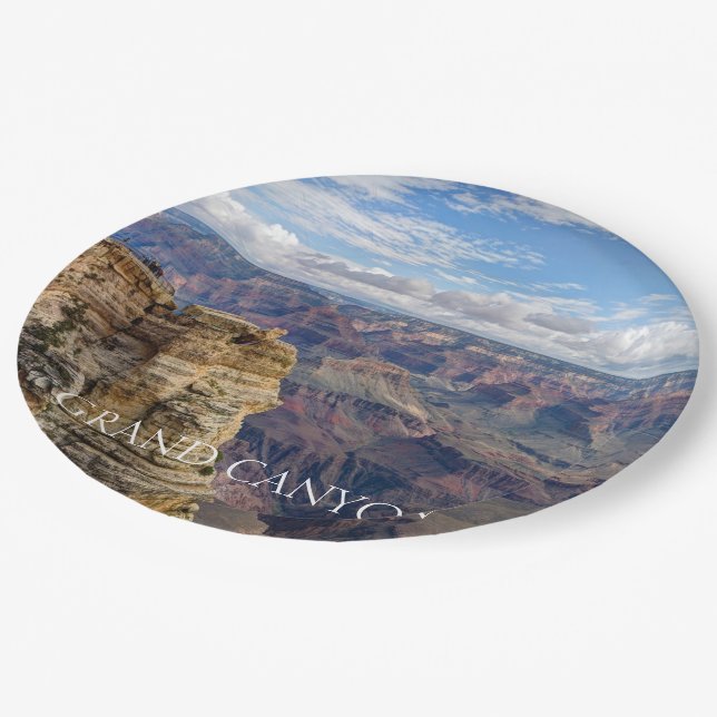 Grand Canyon 7 Paper Plate (Angled)