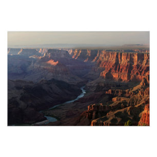 Grand Canyon and Colorado River in Arizona Poster
