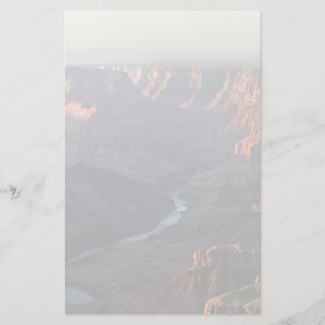 Grand Canyon and Colorado River in Arizona Stationery (Front)