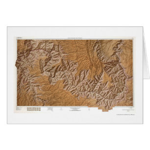 Grand Canyon and Vicinity Map 1962