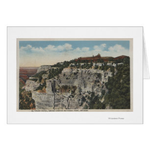 Grand Canyon, Arizona - El Tovar Hotel View