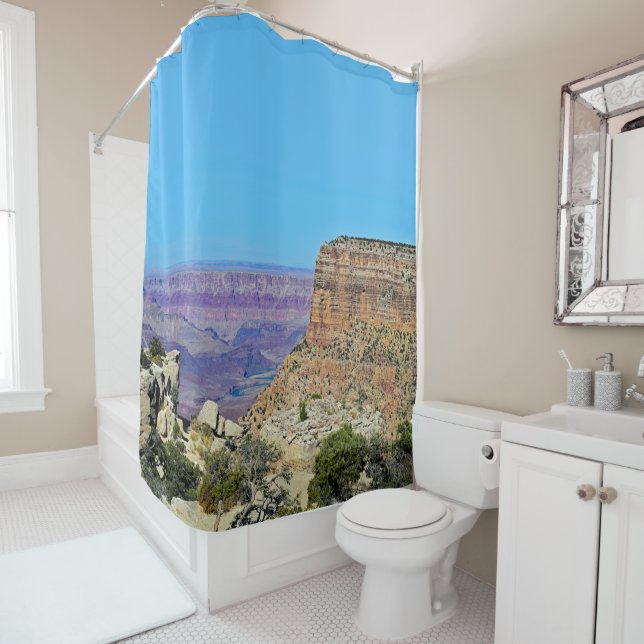 Grand Canyon Arizona Rideau de douche sud-ouest (En situation)